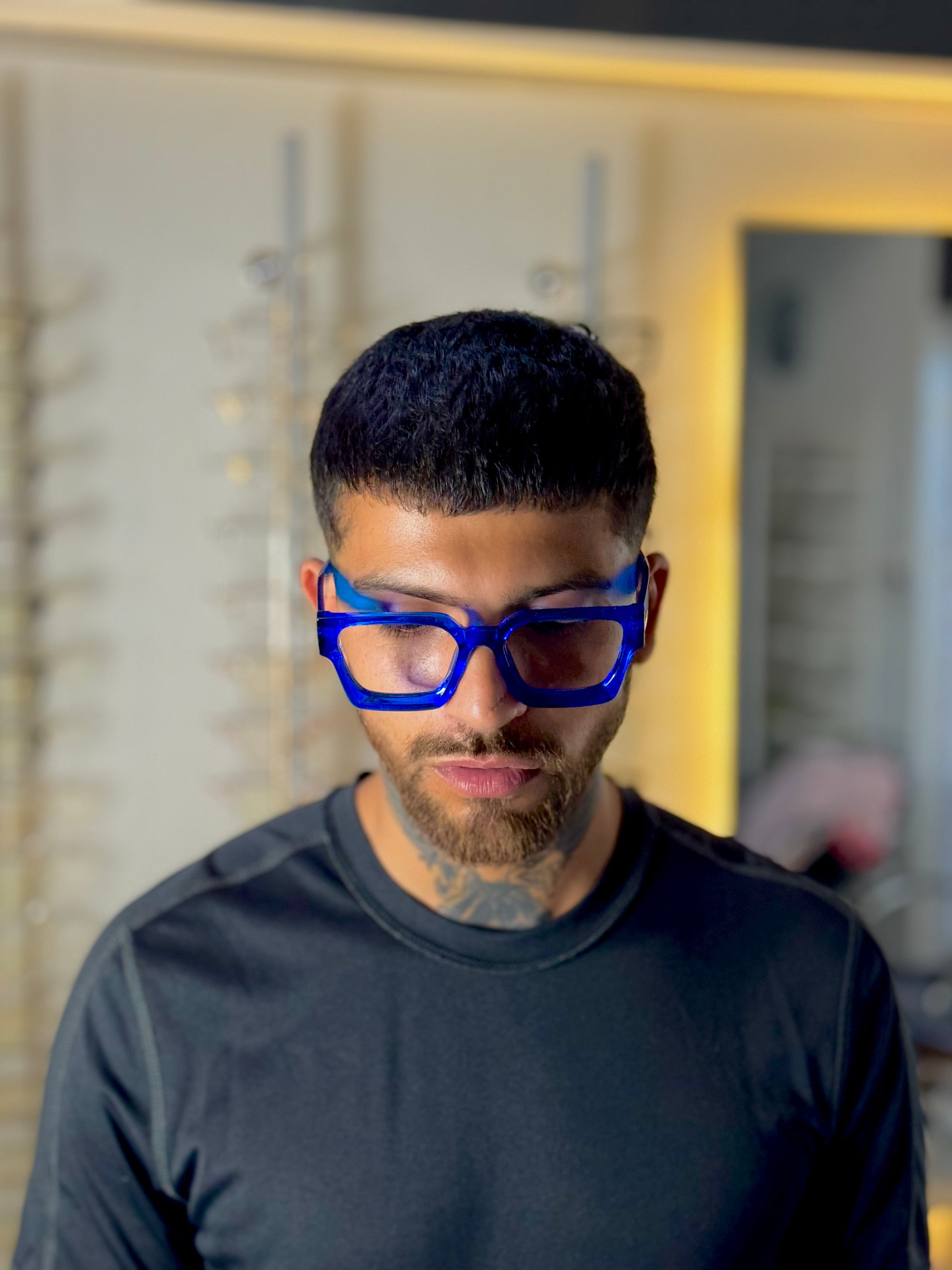 NEW RETRO ELECTRIC BLUE