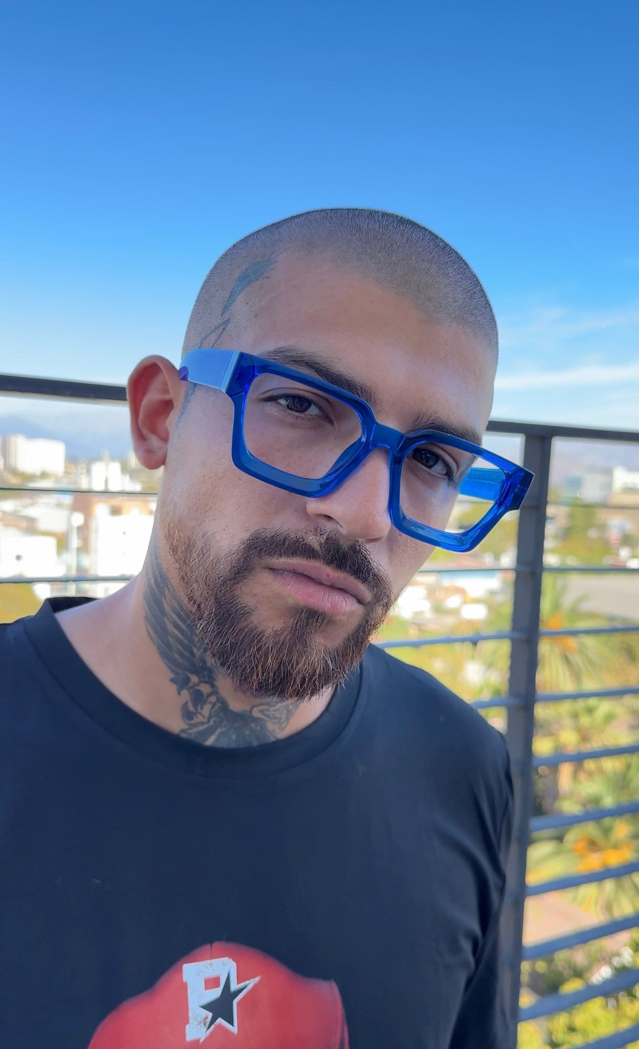NEW RETRO ELECTRIC BLUE
