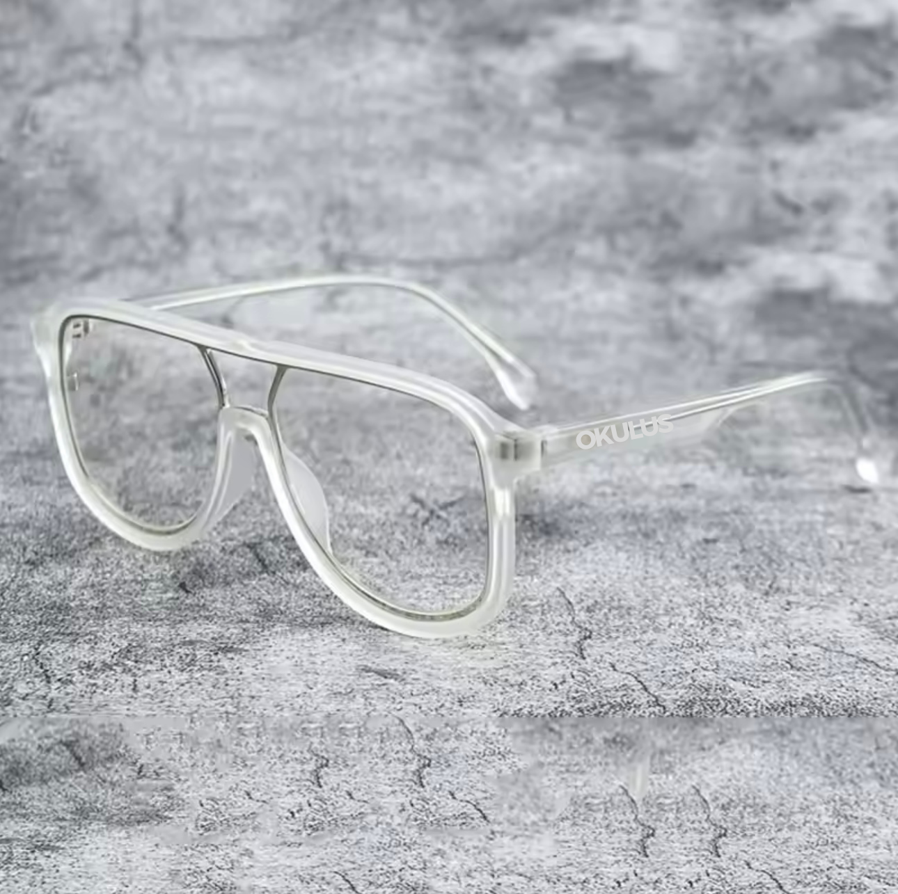 PREMIUM - SINGAPUR MATE WHITE SILVER [ÓPTICO]