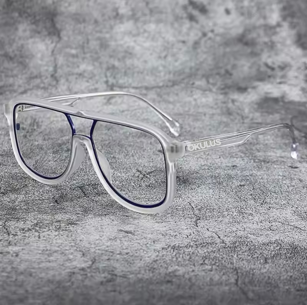 PREMIUM - SINGAPUR MATE WHITE BLUE [ÓPTICO]